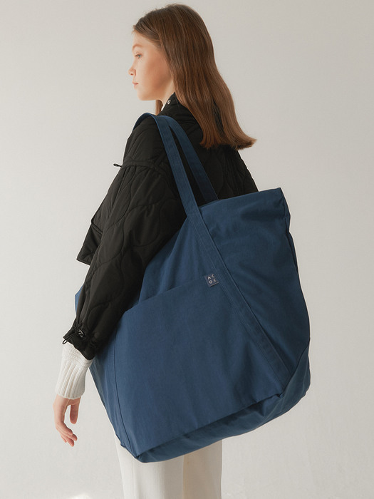 Packable 2-Way Shoulder Bag_Blue