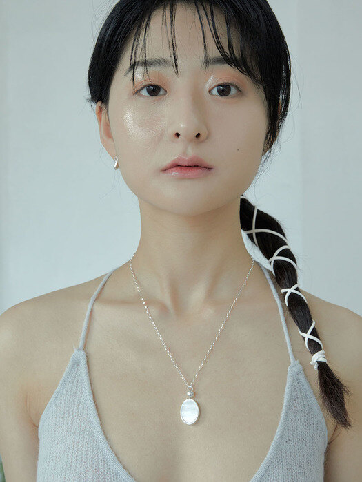 two way nacre necklace