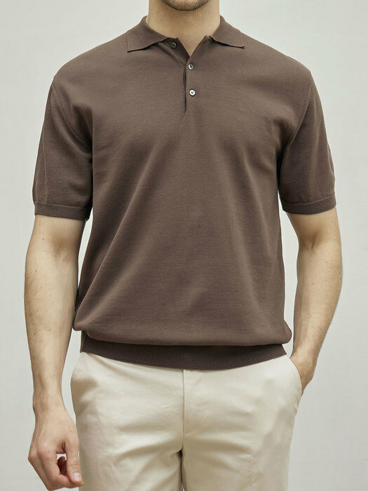 Cotton-Blend Polo Shirt 16 Colors
