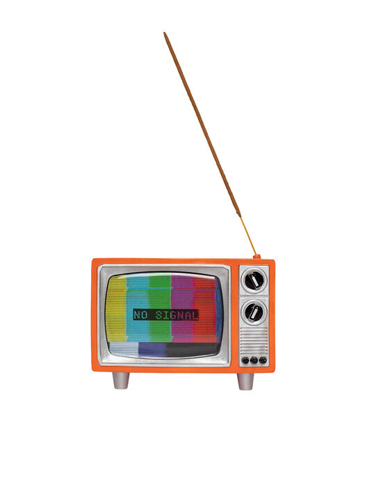 80’s TV Incense Holder (Orange)