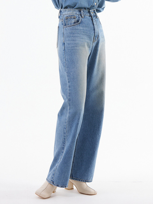 UP-322 세미와이드데님_SEMI WIDE FIT DENIM PANTS