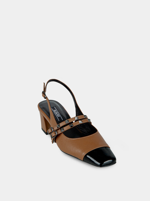 Tara Sling-backs / camel