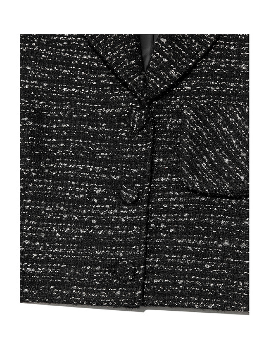 NELLE TWEED JACKET(BLACK)