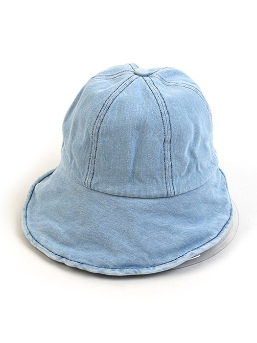 Backopen Light Denim Wire Bucket Hat 버킷햇