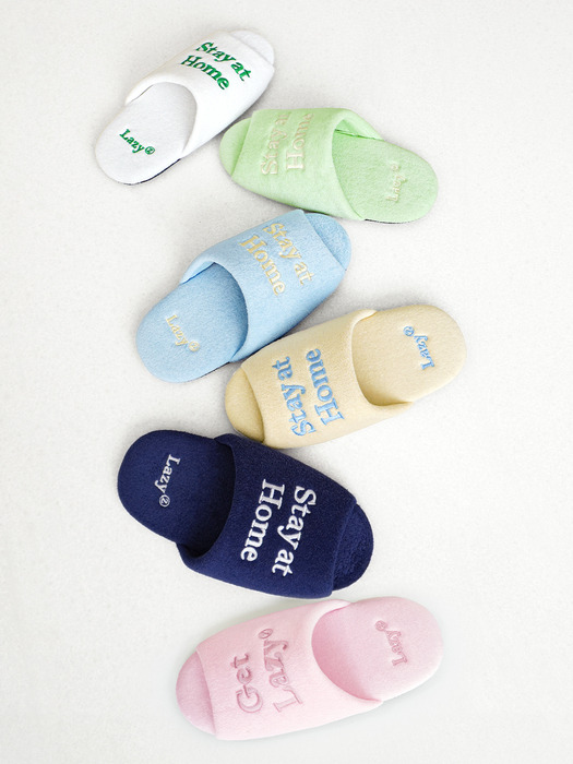 [NEW핑크출시] Stay Open Toe Room Shoes 6color