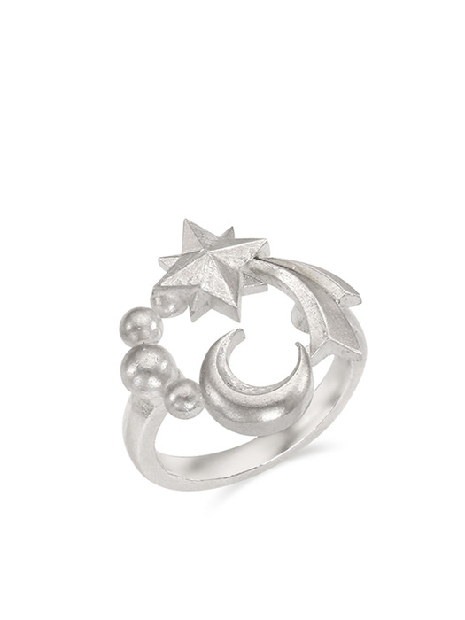 Cosmos Silver Ring