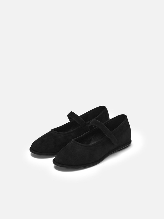 Danghye mary jane shoes Suede Black