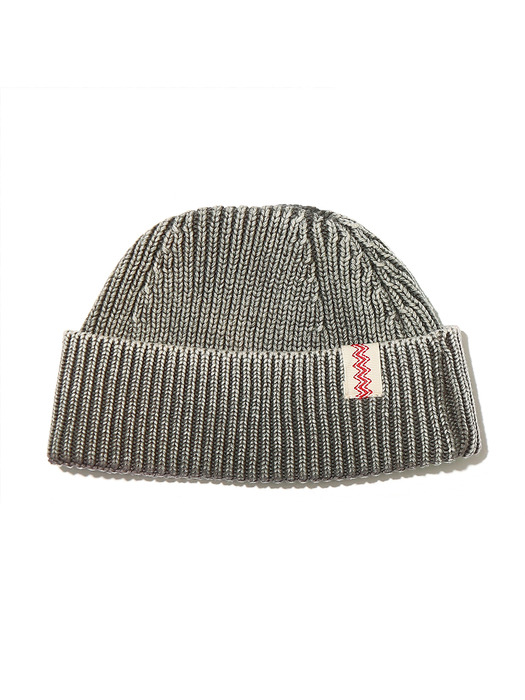 Vintage Bleach Beanie Gray