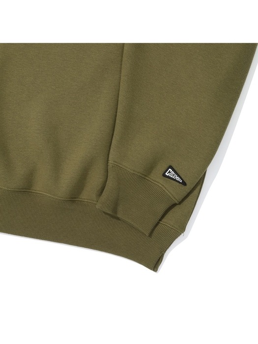 NY BLACKSERIES OVER-FIT FLEECE SWEATSHIRTS 카키브라운