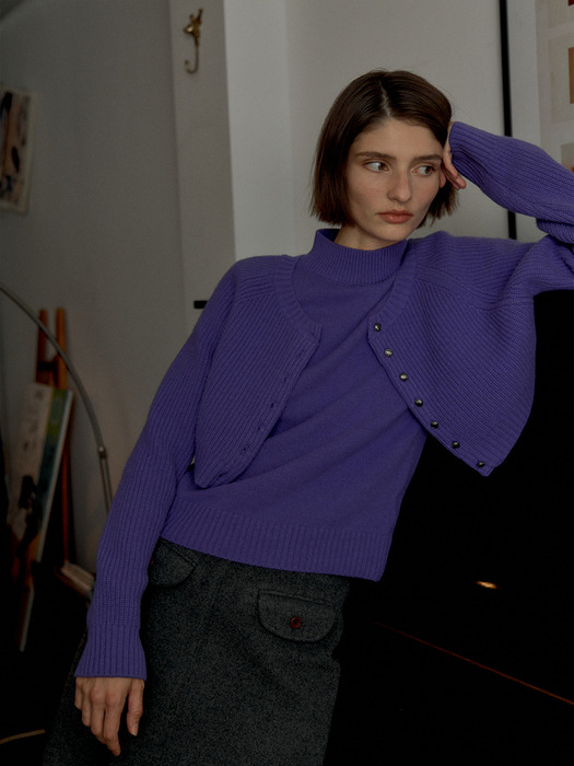 Cashmere Cropped CD_(Purple)