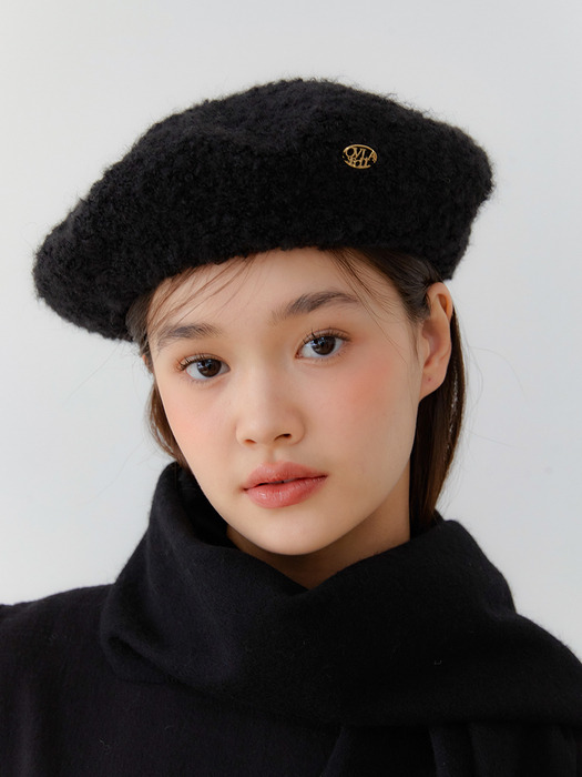 beret classic hat_boucle_2color HA009