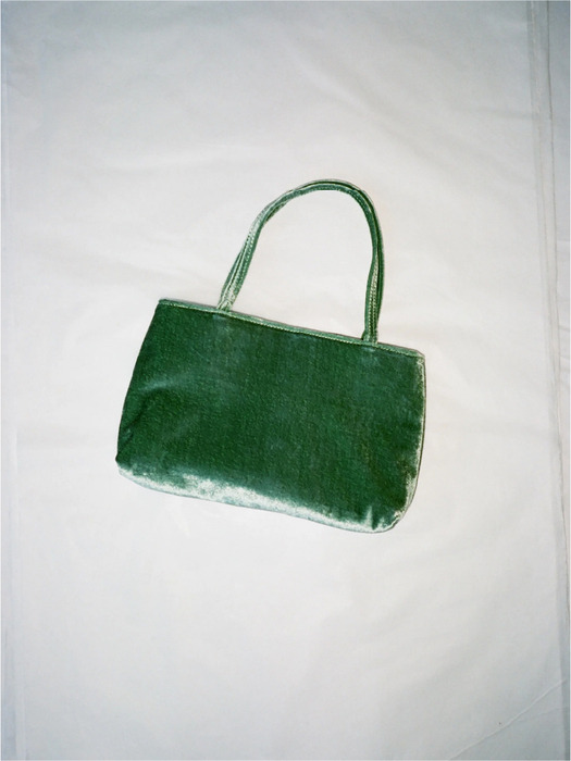 Franny Bag Velvet Light Green