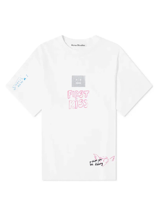 24SS 그래피티 로고 프린팅 티셔츠 CL0210 183