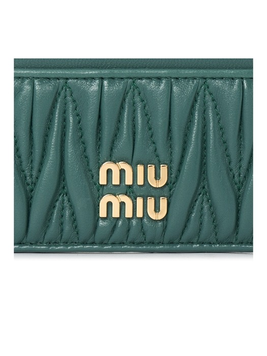 MIUMIU 미우미우 마테라쎄 여성 카드지갑 5MC076 2FPP F0K41