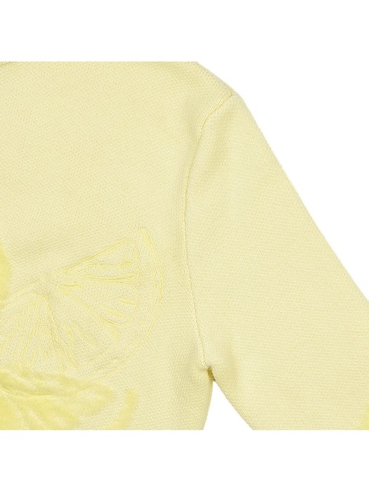 [하우스 오브 써니] 슬라이스 레몬 스웨터 VOL2182 LIMONCELLO