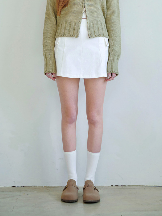 Sarah Cargo Mini Skirt