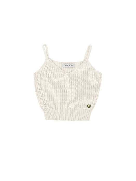 Baby Alpaca Rib Knit Vest 5 colors_S M