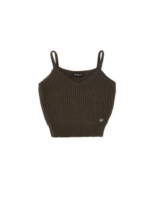 Baby Alpaca Rib Knit Vest 5 colors_S M