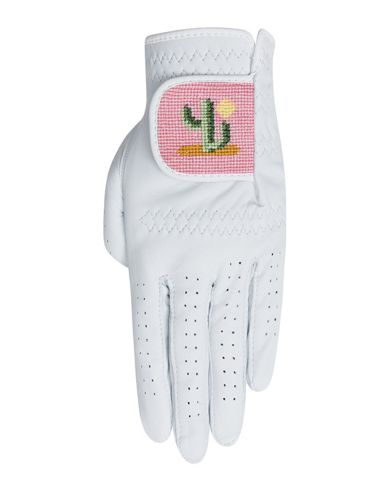 Cactus Needlepoint Glove (Left)