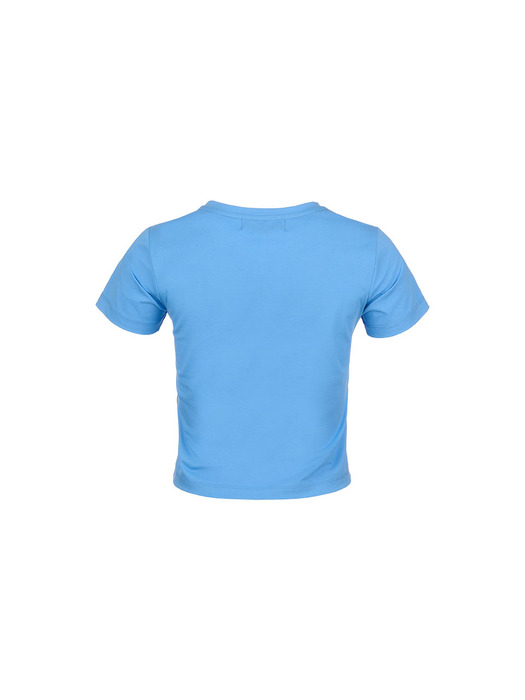 2003 뉴욕 크롭 반팔 티셔츠 [BLUE] / WBD1L01505