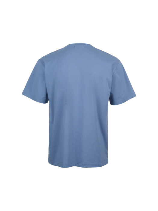MAN GNRL 실켓 스판 티셔츠 [BLUE] / SBD1M01003