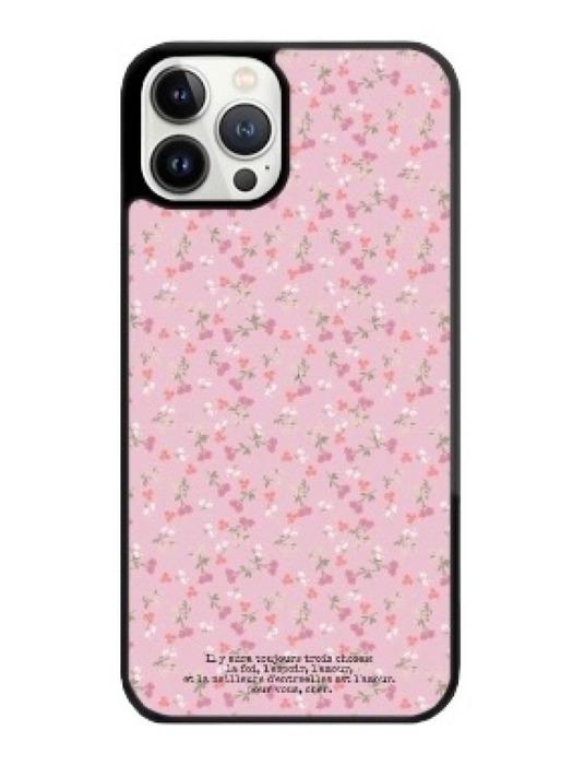 spring pink flower pink Epoxy Phone Case 아이폰 갤럭시 에폭시 케이스