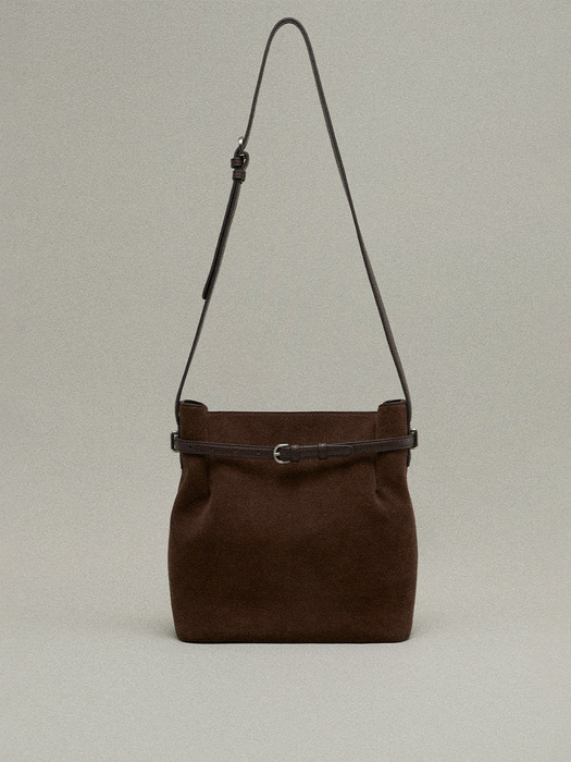 [알로하 PICK]Mallory Large Bucket Bag Suede Brown 멜로리 라지 버킷백 스웨이드 브라운