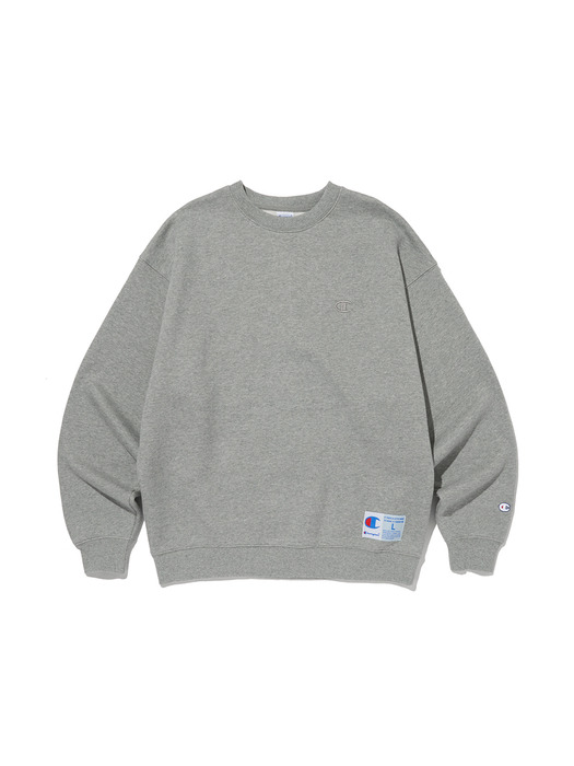 [ASIA] Super Fleece 스웨트셔츠 (NORMAL GREY) CKTS4F413G2