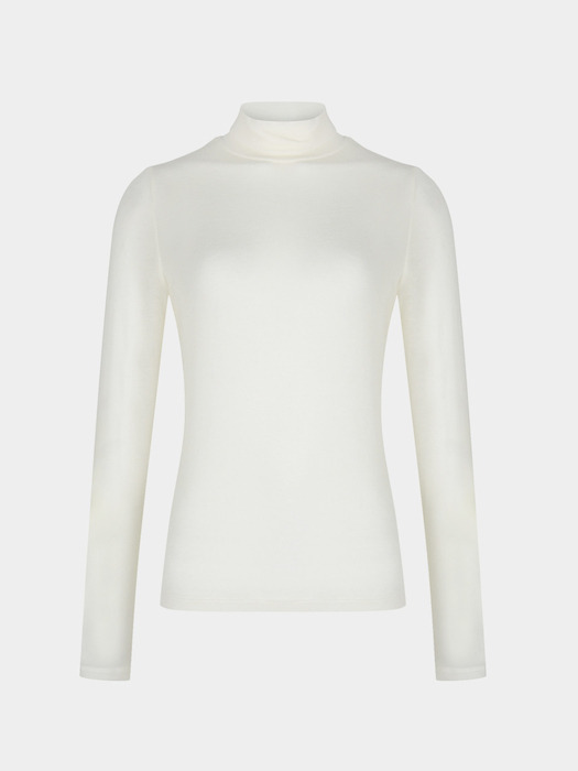 Wool Jersey Turtleneck (4Color)