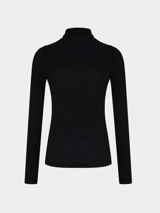 Wool Jersey Turtleneck (4Color)