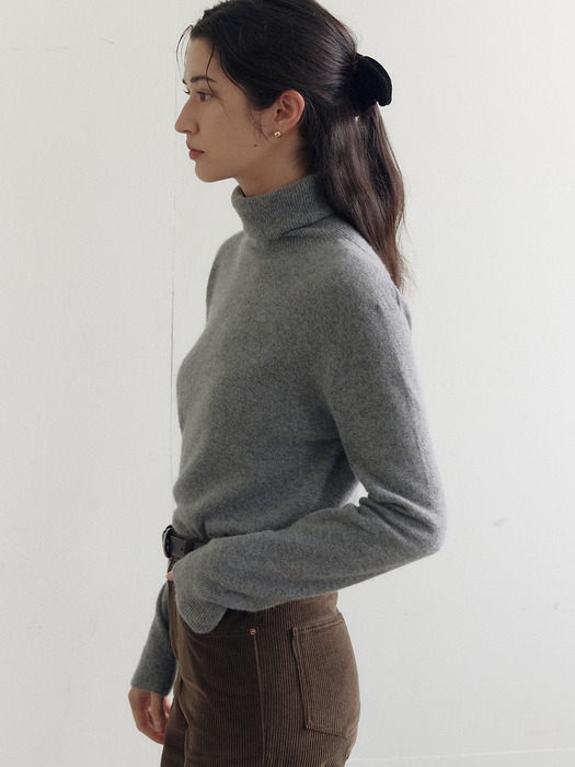 Cashmere Turtleneck Knit_3color