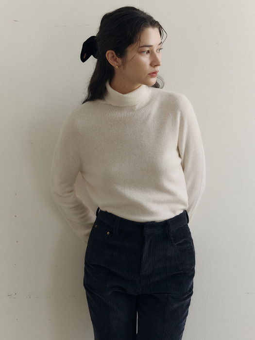 Cashmere Turtleneck Knit_3color