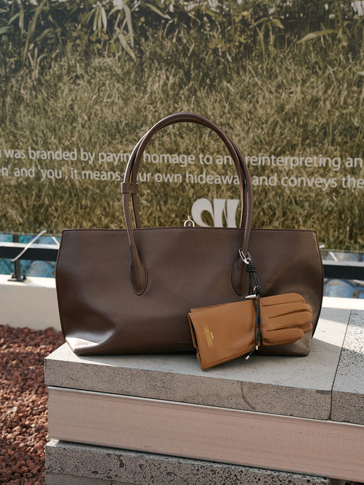 GOYO WIDE BAG [Deep Brown]