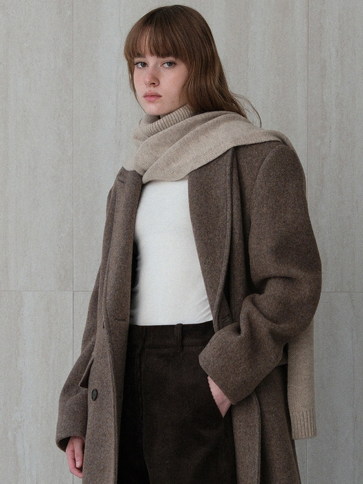 knitted muffler cape (3colors)
