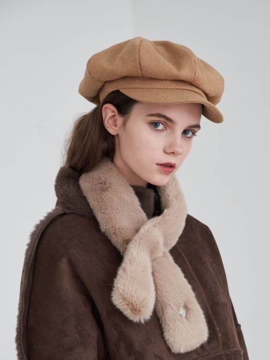 Blois Wool Newsboy Cap (3color)