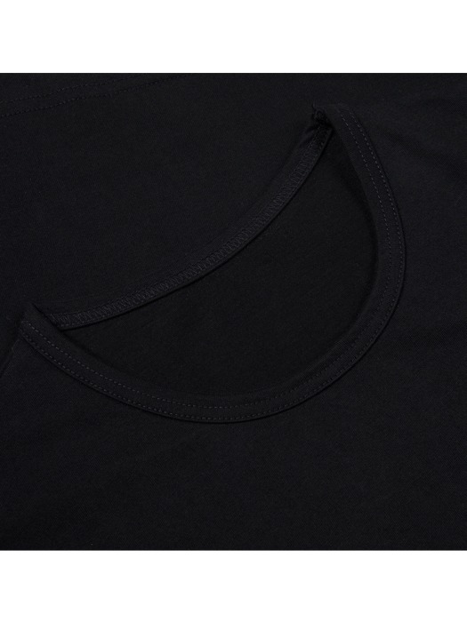 블랙 반팔 티셔츠 
