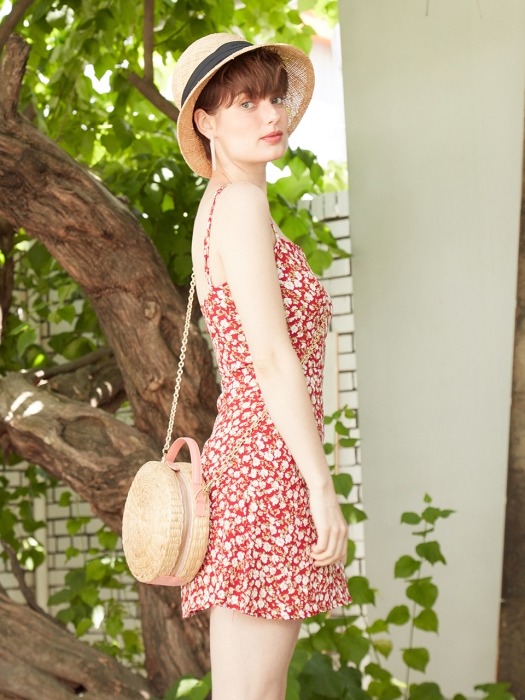 LE BISCUIT STRAW BAG_PINK