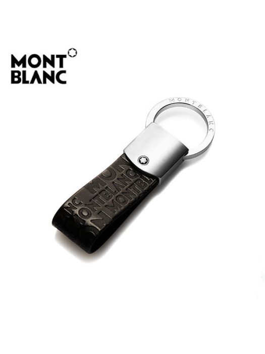 MONTBLANC 몽블랑 112694 루프 키 홀더(브라운)