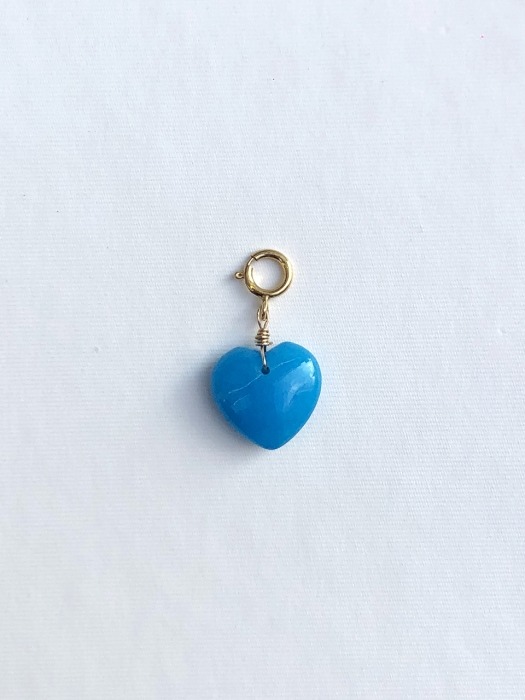 BLUE HEART CHARM (단품)