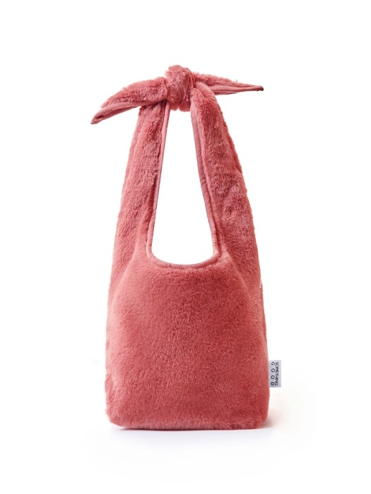 Fluffy Tie Eco Bag -Small