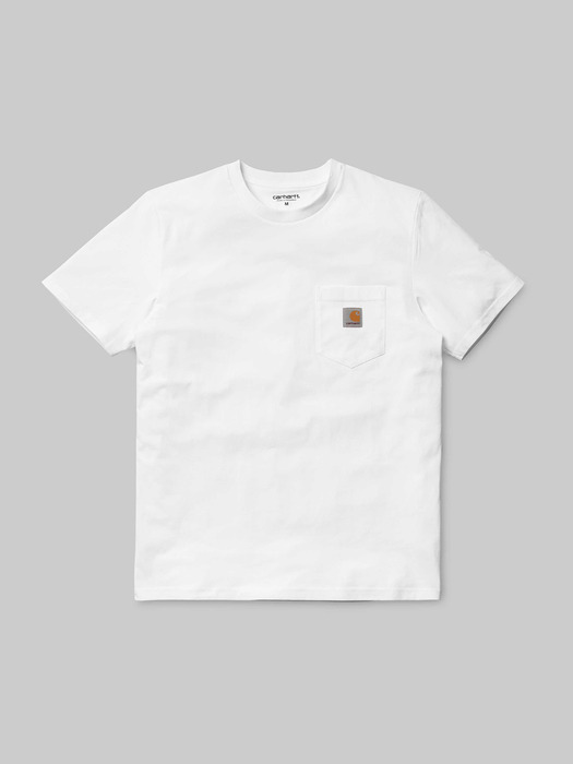 S/S POCKET T-SHIRT_WHITE