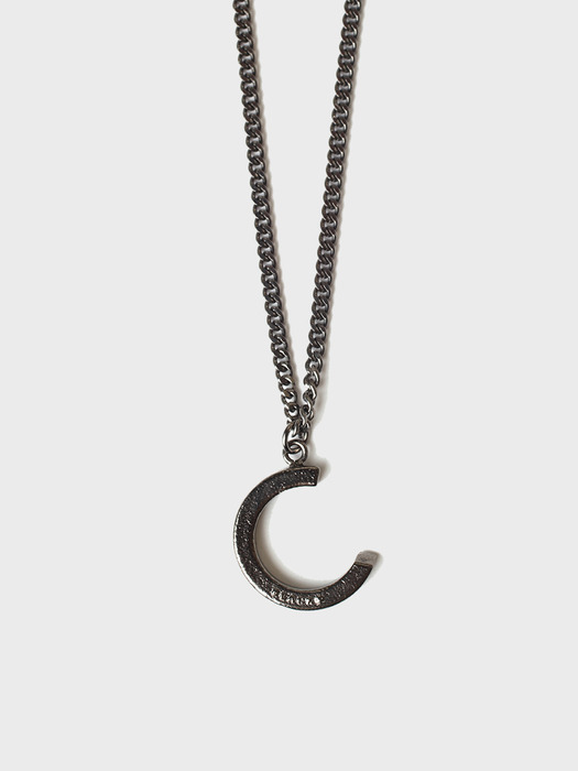 SCB014 Antique black pendant necklace