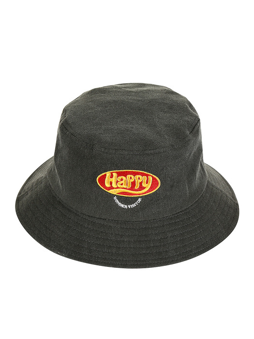 2020 Signature bucket-hat [washed black]