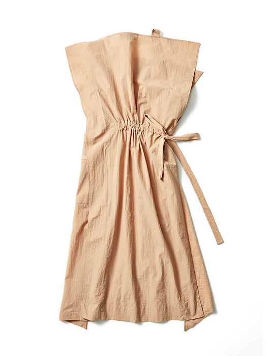 SQUARE DRESS TANNED BEIGE