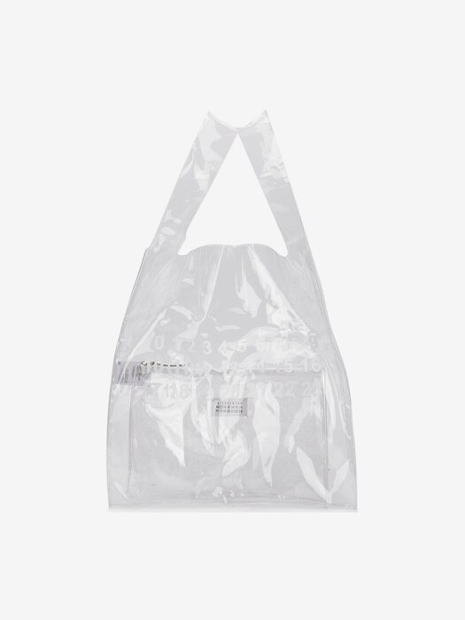[UNISEX] LOGO PRINTED PVC SHOPPER BAG S35WC0072 PS386 H7371