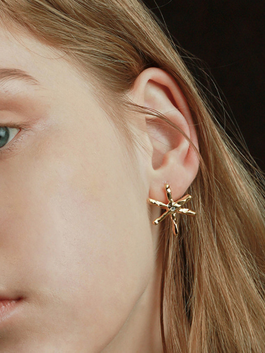 The classical star earrings no.1