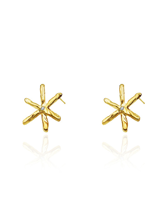 The classical star earrings no.1