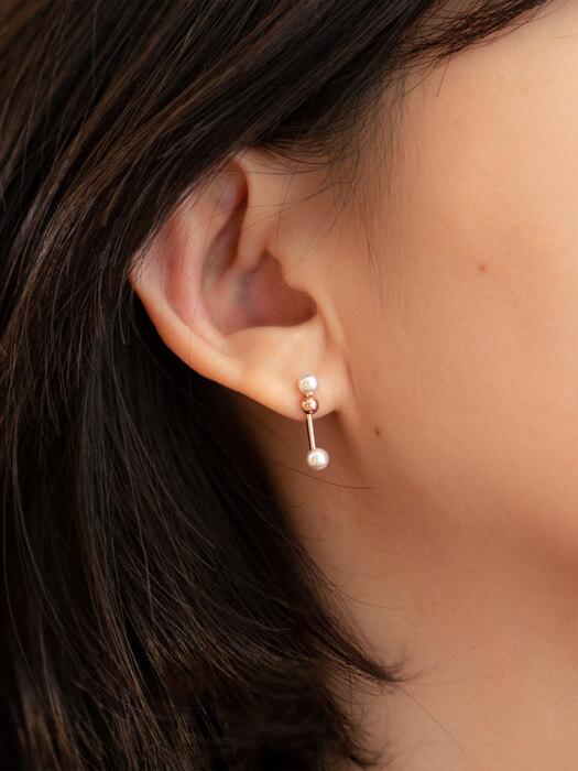 pearl earrings 001 _ 2colors