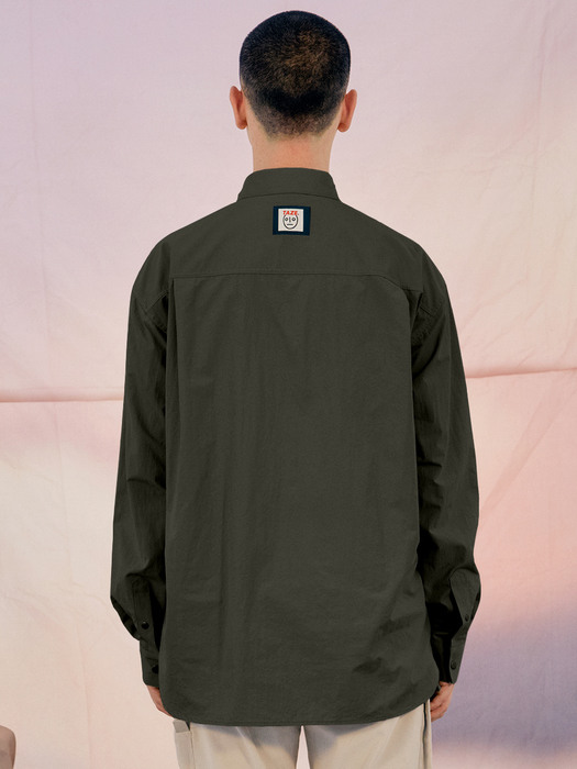 Delight Two-Pocket Shirt (Charcoal)
