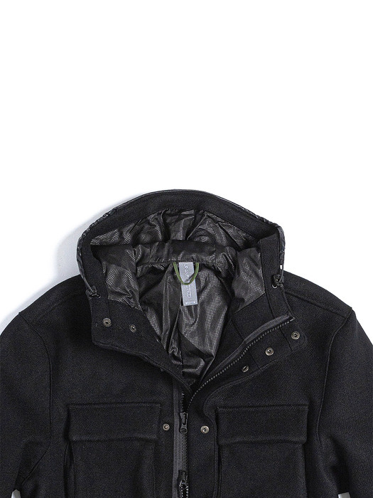 FUNCTIONAL FIELD PARKA / BLACK